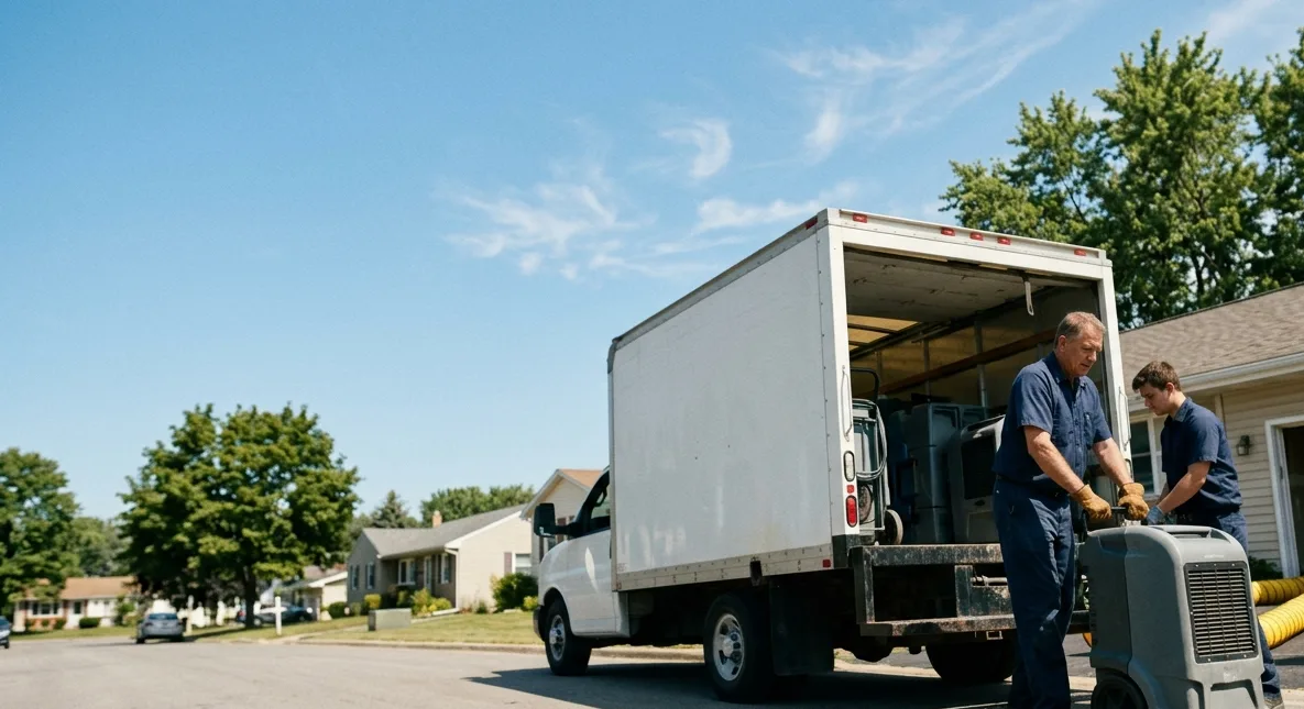 Water Damage Cleanup in Worthington, OH near me